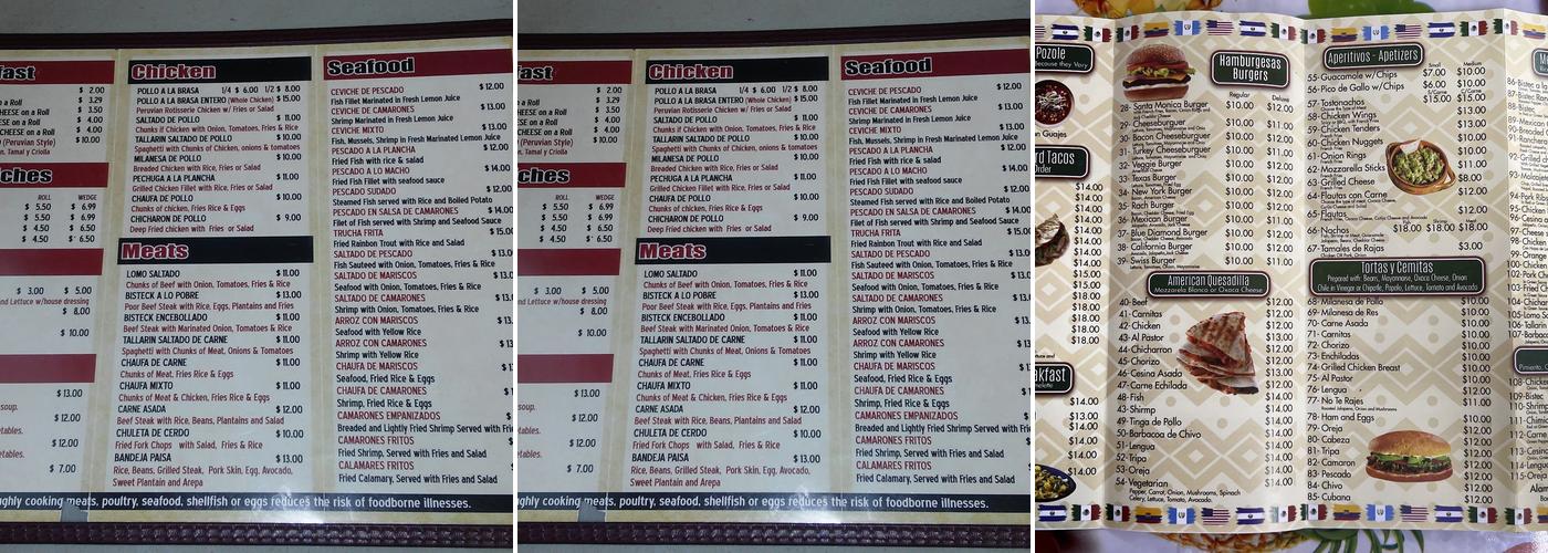 Deli plus Menu