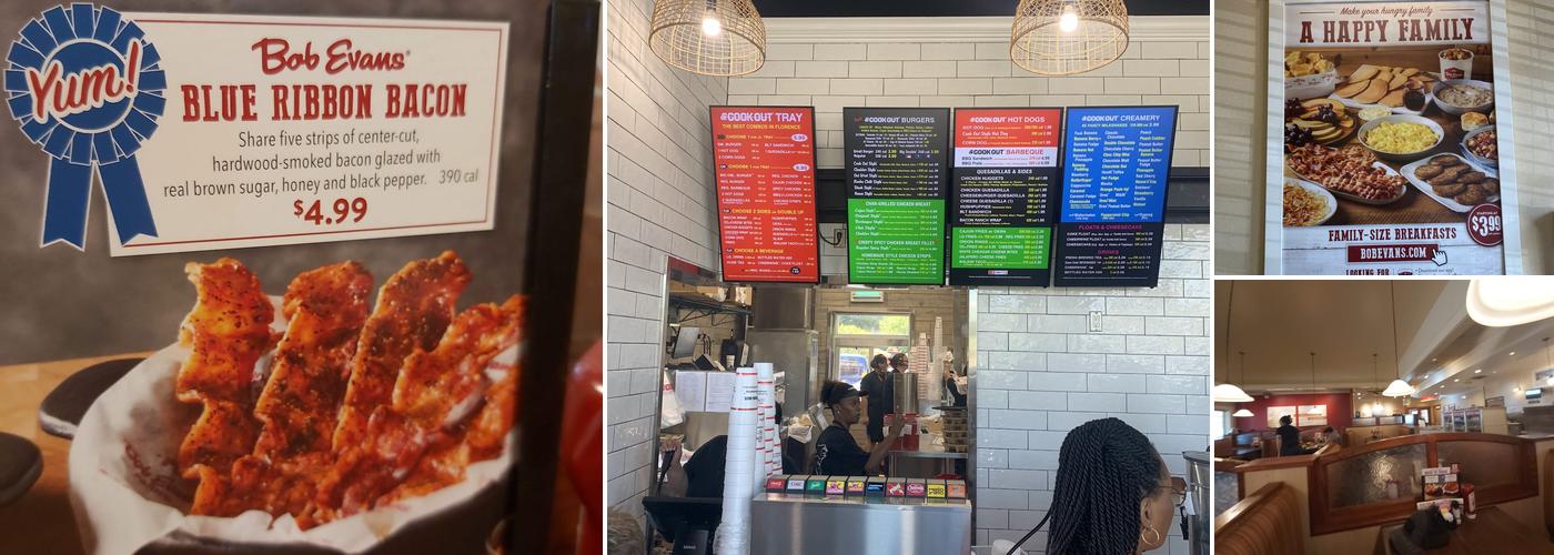 Bob Evans Menu