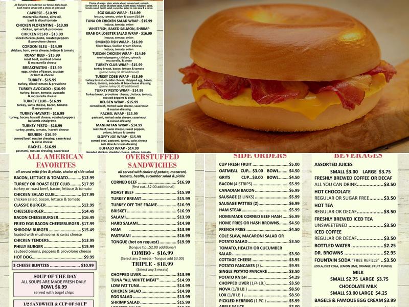 Bagels & Menu