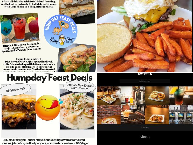 The Feisty Pint Menu