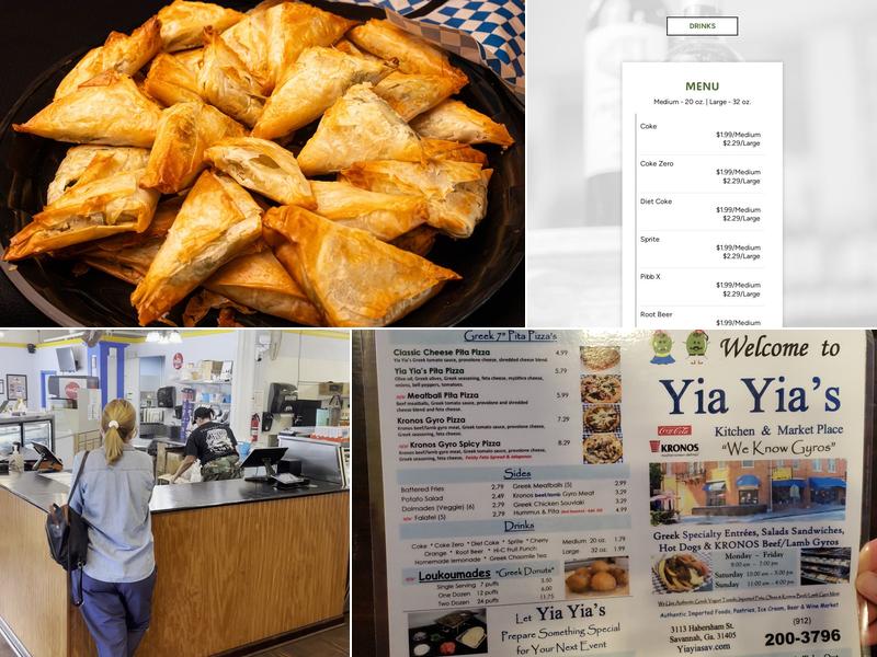 Yia Yia's Kitchen & Marketplace Menu