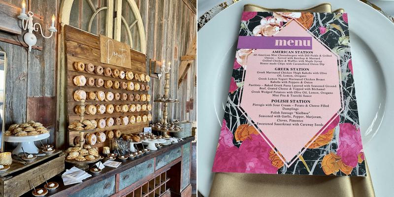 My Chef Catering Menu