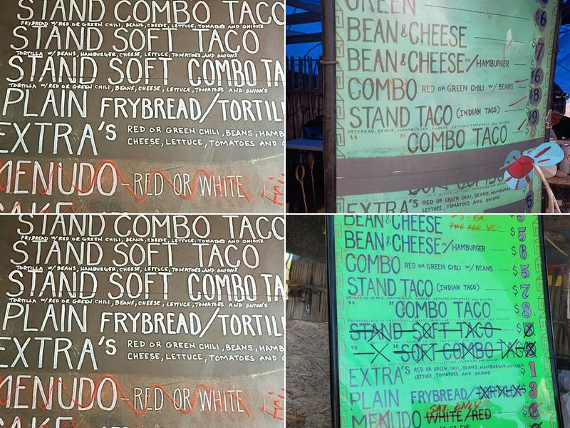 The Stand Menu