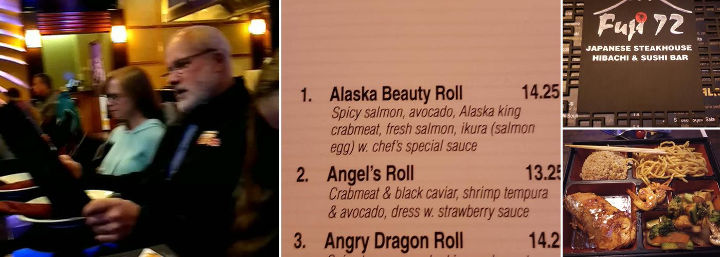 Manahawkin Fuji72 Hibachi & Sushi Menu