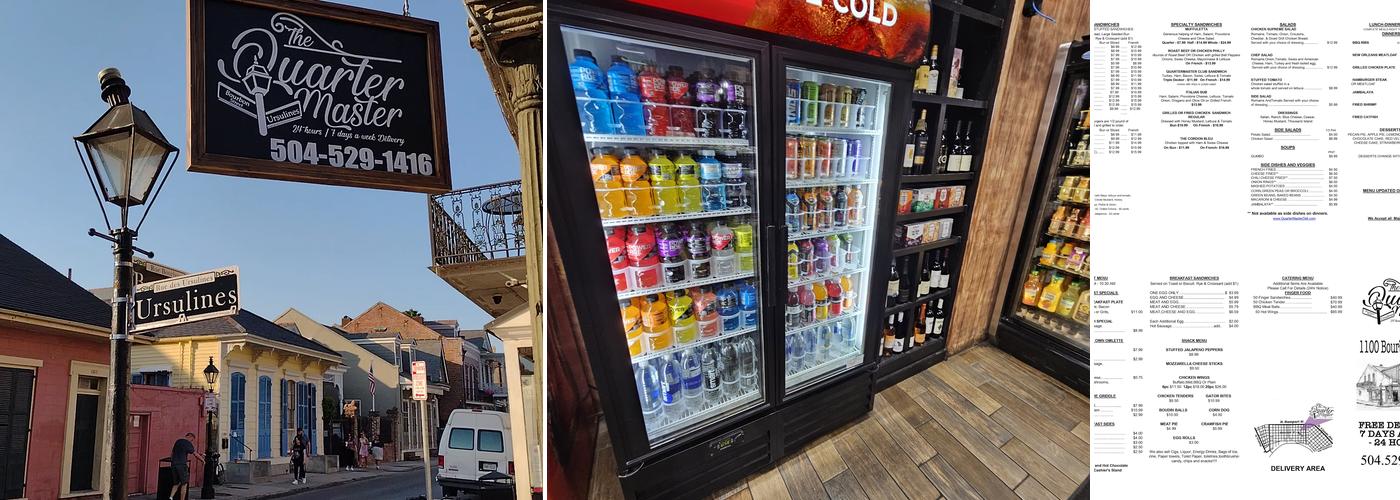 Quartermaster Deli Menu