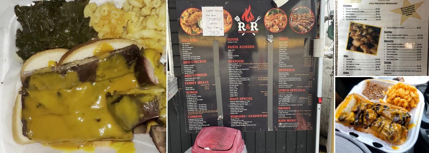R&R World Famous BBQ Menu