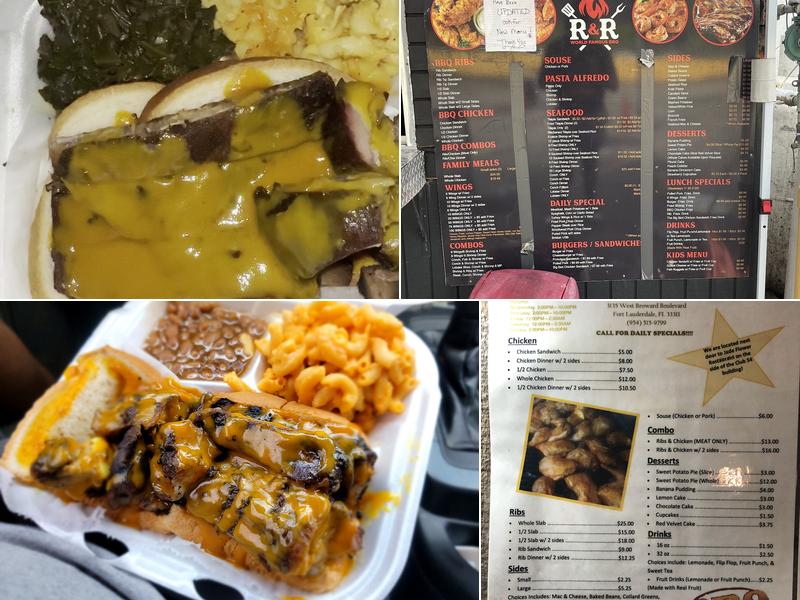 R&R World Famous BBQ Menu