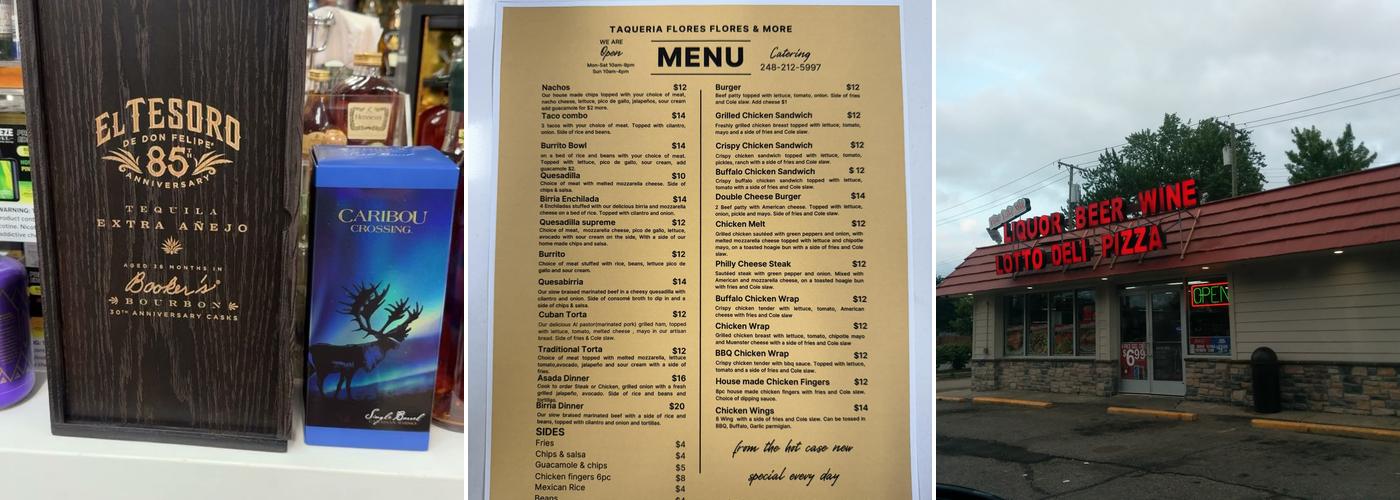 Pine Lake Market Menu