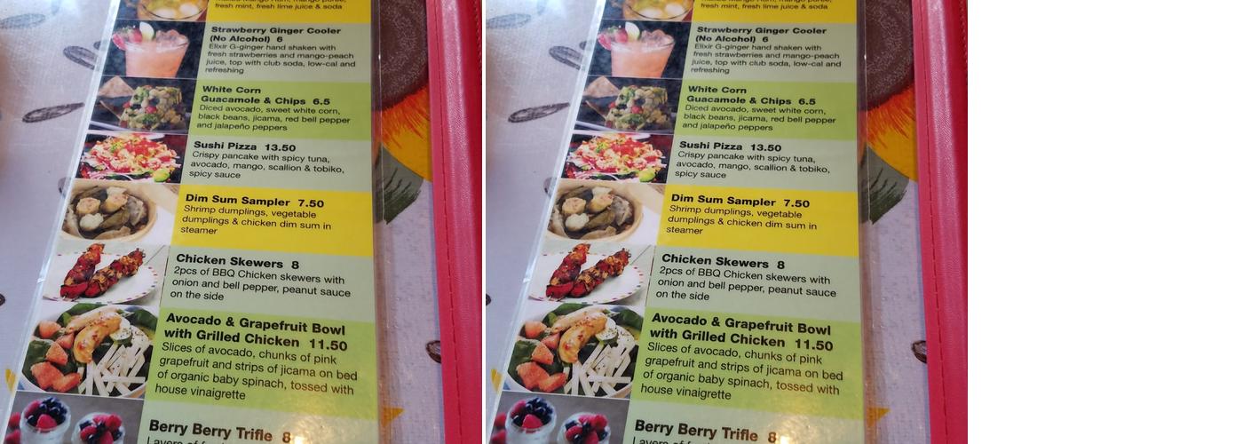 Baumgart's Cafe Menu