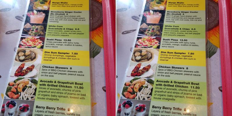 Baumgart's Cafe Menu