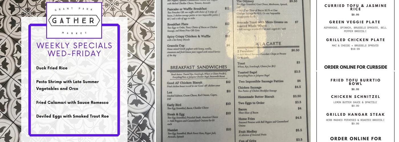 Gather Menu