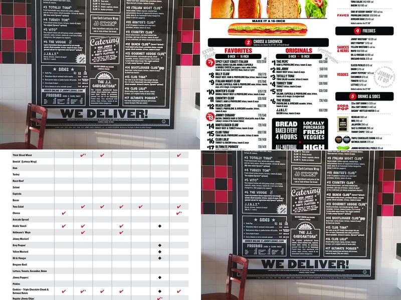 Jimmy John's Menu