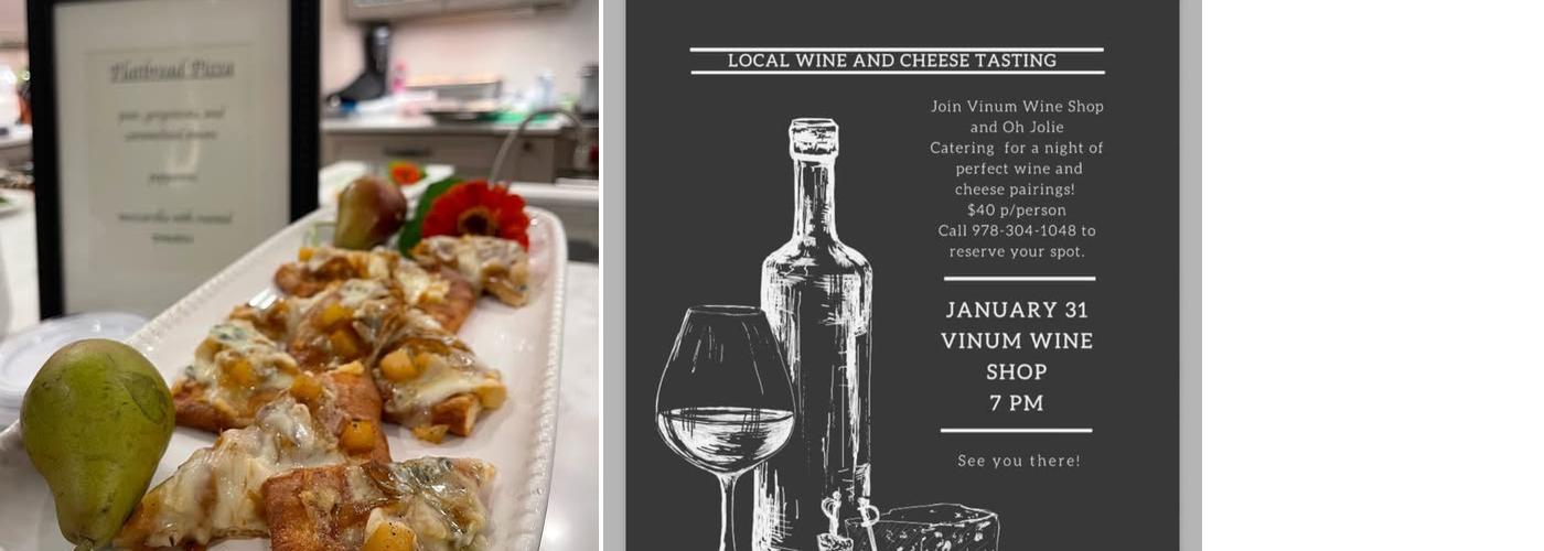 Oh Jolie Catering Menu