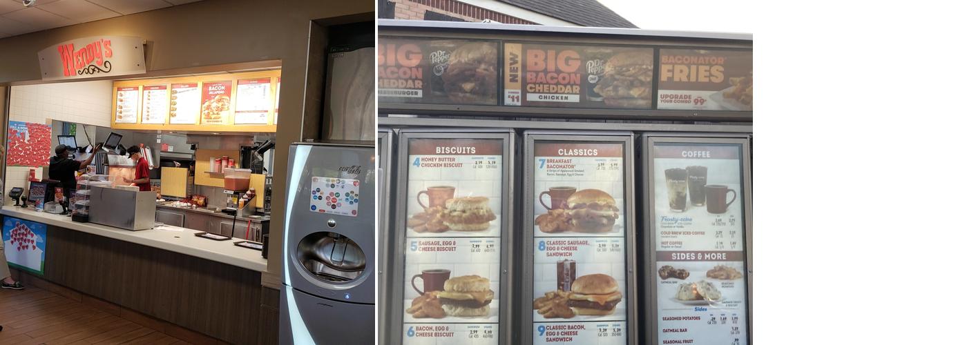 Wendy's Menu