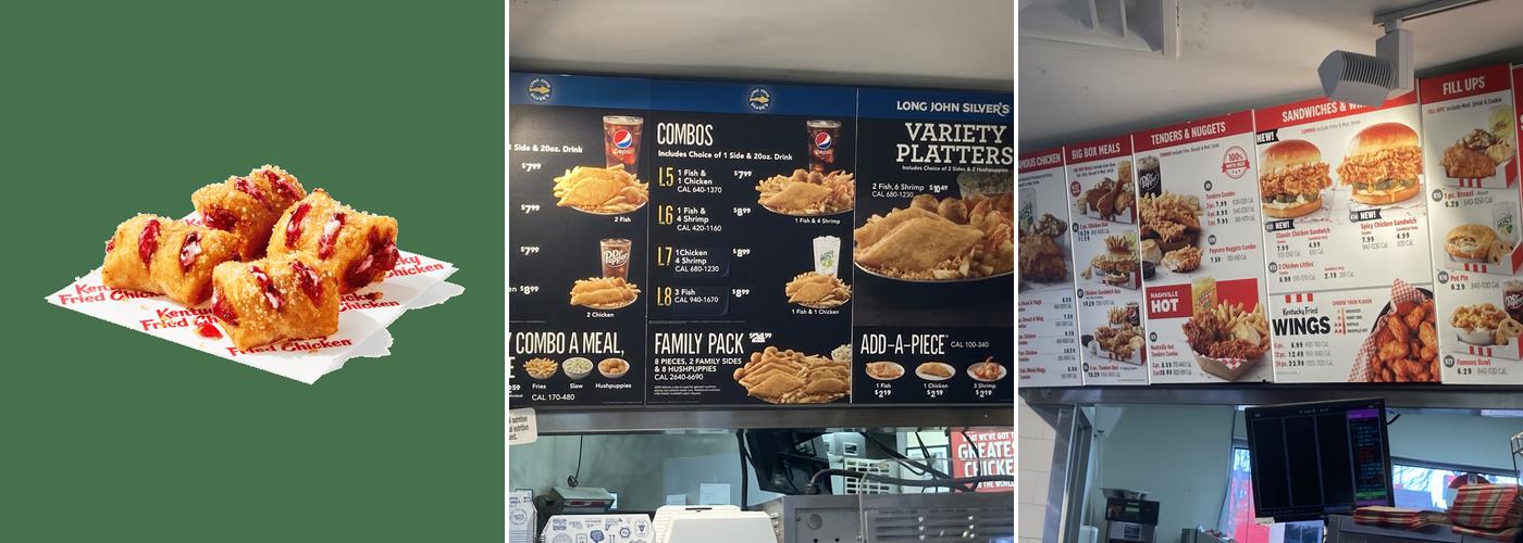 KFC Menu