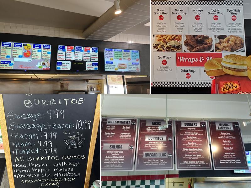 Joe's Market & Deli Menu