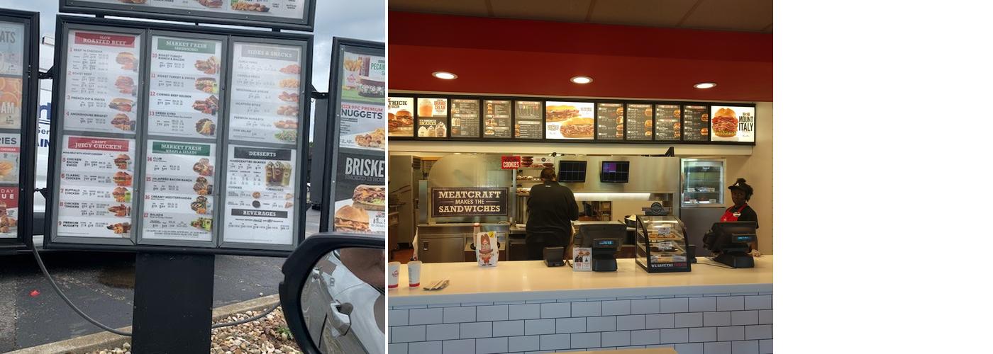 Arby's Menu