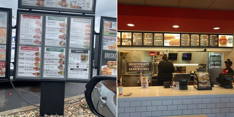 Arby's Menu
