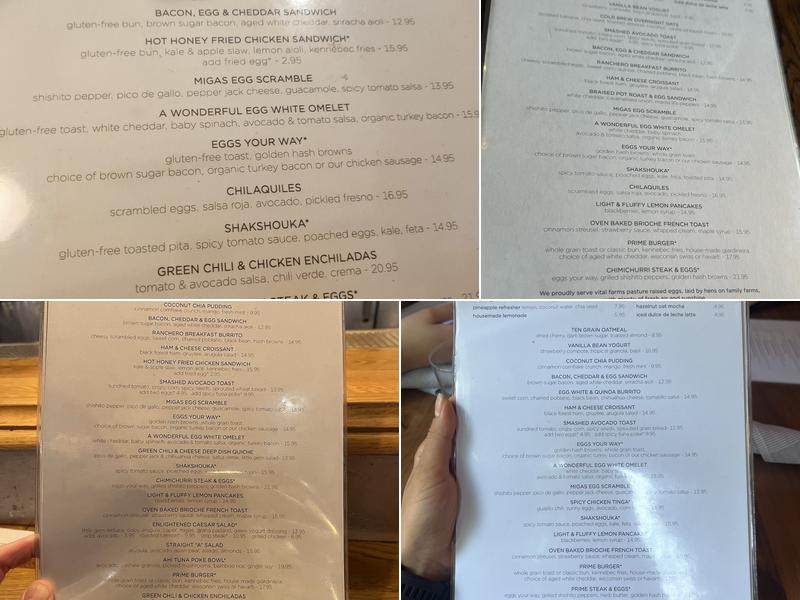 Beatrix Menu
