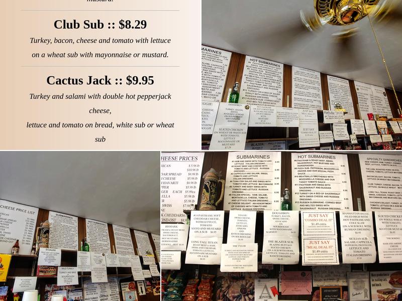 Cheese 'n Stuff Menu