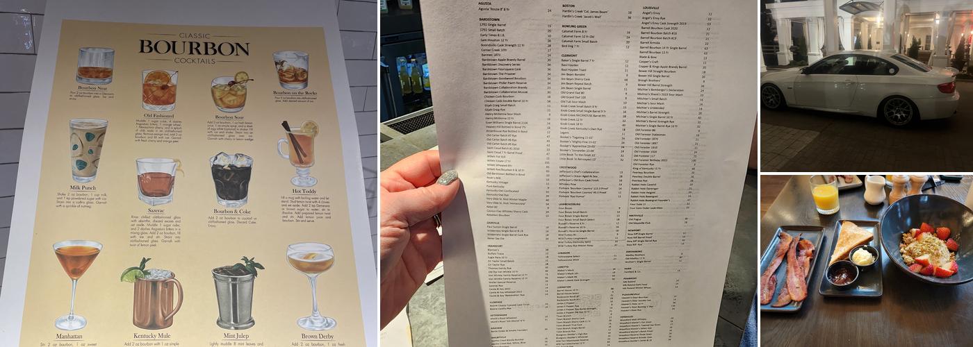 The Campbell House Lexington, Curio Collection by Hilton Menu