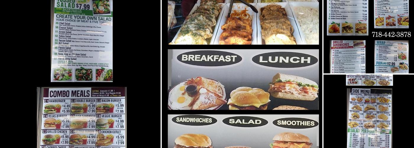 Tolins Gourmet Deli Menu