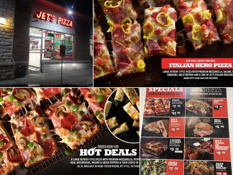 Jet's Pizza Menu