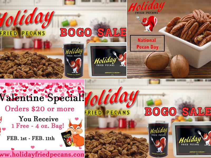 Holiday Fried Pecans