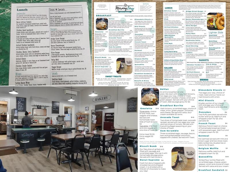 MorningLory Cafe & Bakery Menu