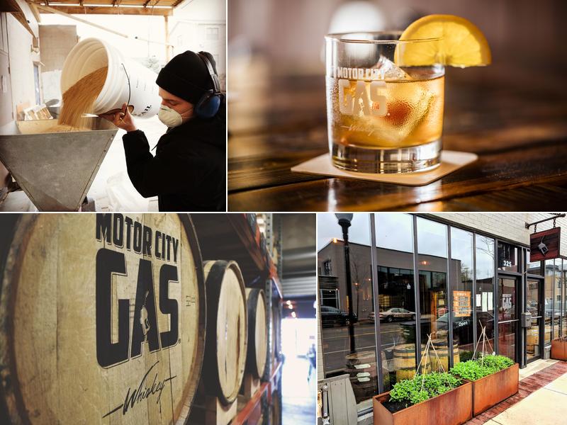 Motor City Gas Whiskey Distillery
