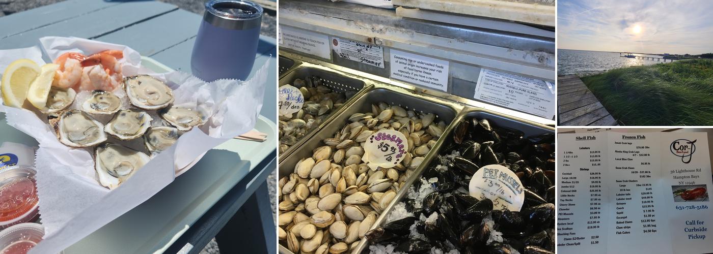 Lighthouse Seafood Menu