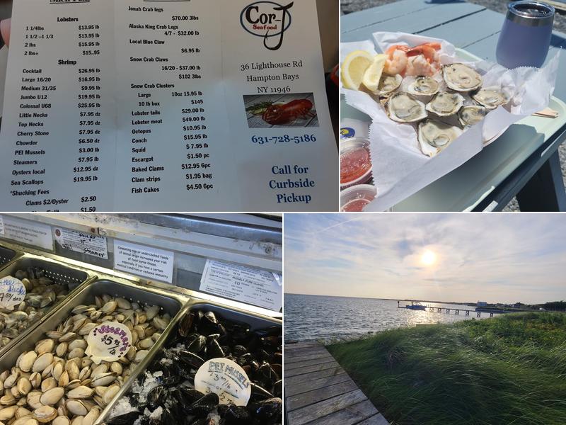 Lighthouse Seafood Menu