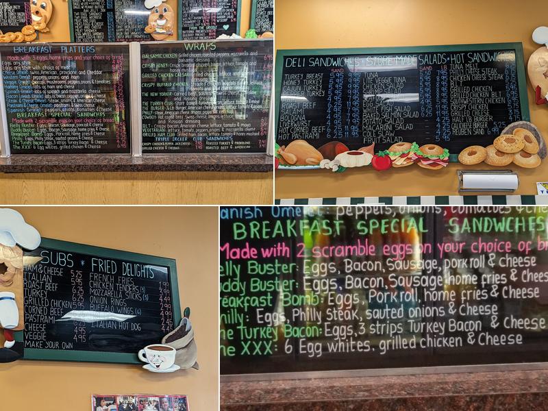 Bagel Bazaar Menu