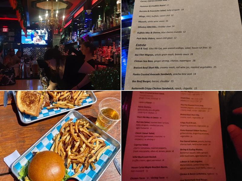 Saints & Scholars Menu