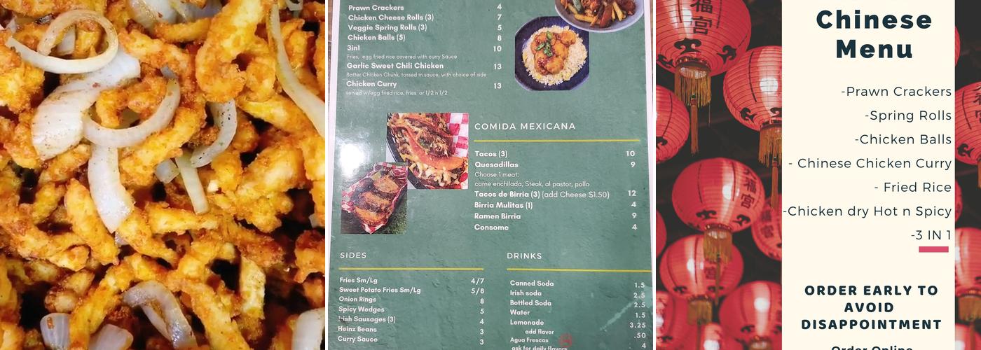 The Kitchen Menu