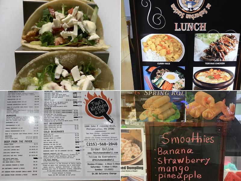 Tina's Kitchen & Deli - Suburban Station Menu