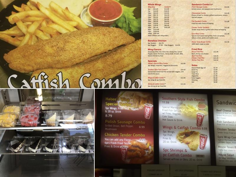 Habee's Wing & Deli Menu