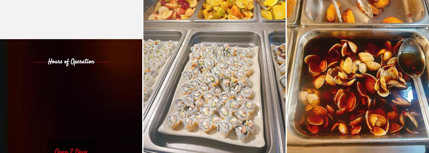 Super Seafood Buffet Menu