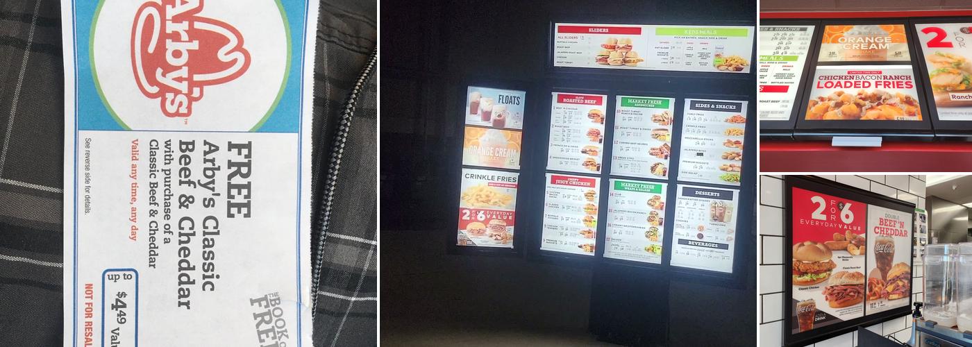 Arby's Menu