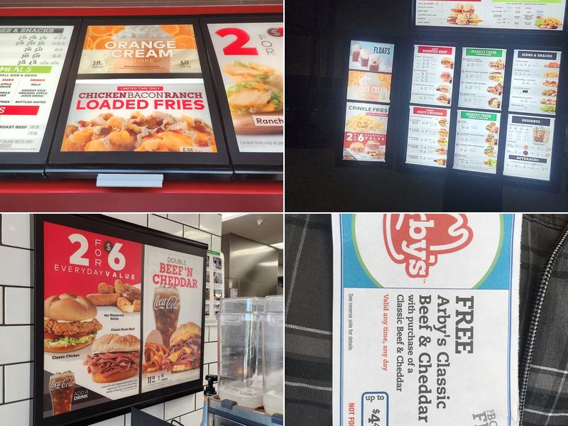 Arby's Menu