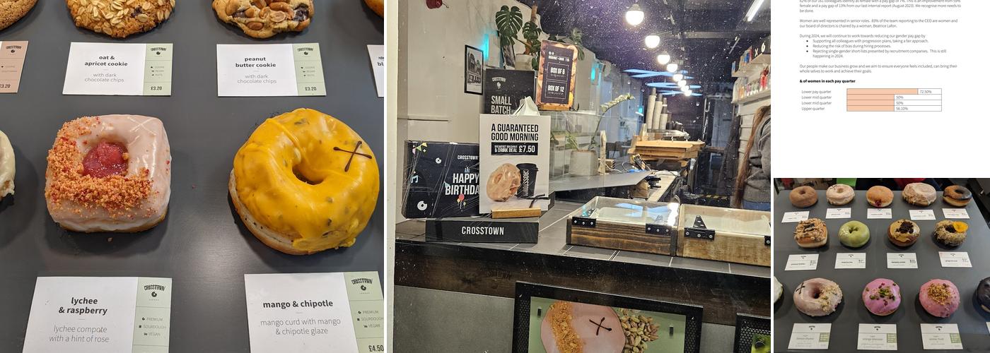 Crosstown Brick Lane Menu