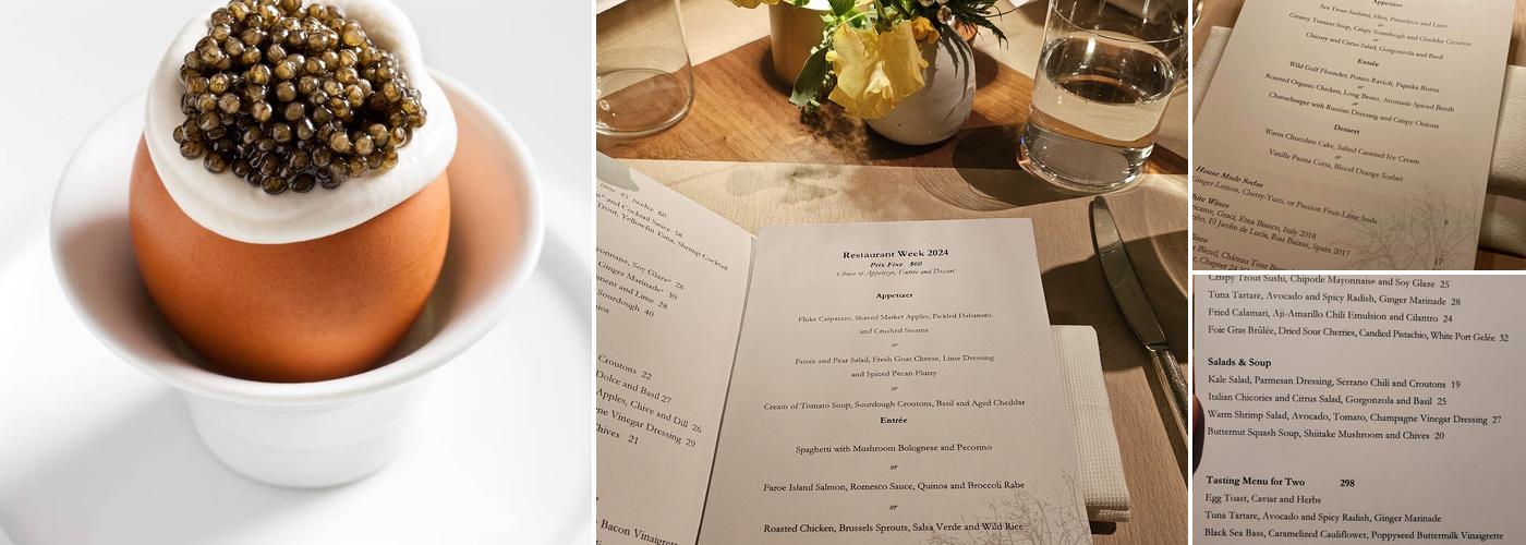 Nougatine by Jean-Georges Menu