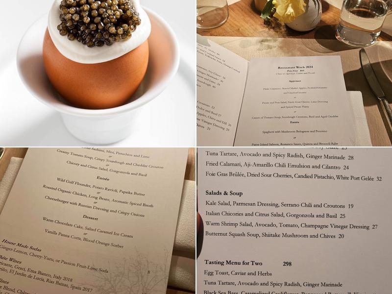 Nougatine by Jean-Georges Menu