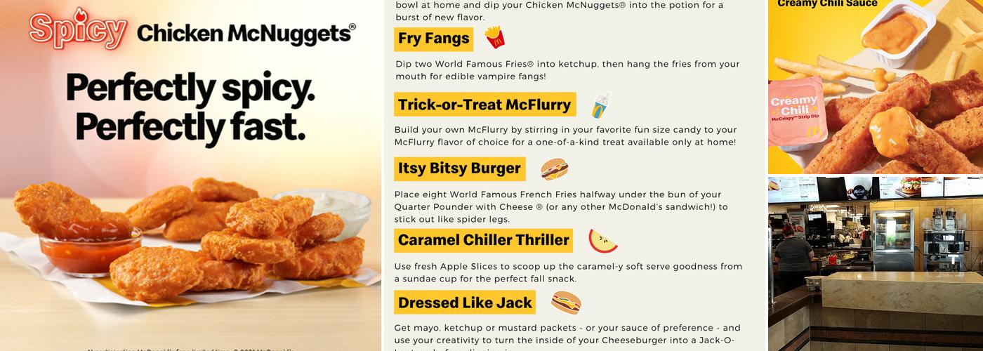 McDonald's Menu