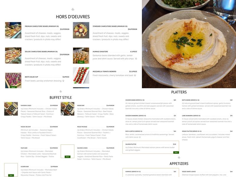 Karam Restaurant and Bar Menu