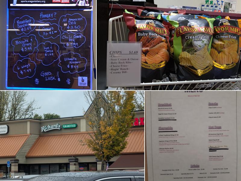 Richard's Deli & Pub Menu