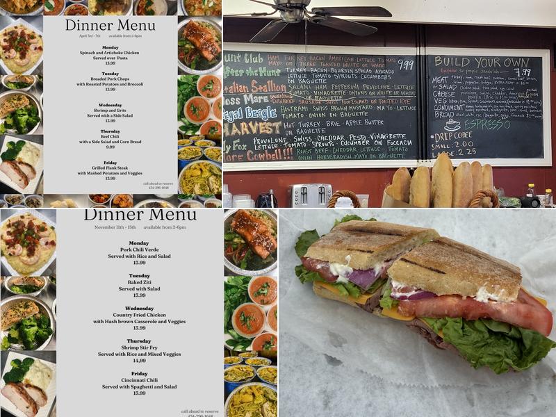 Hunt Country Corner Menu