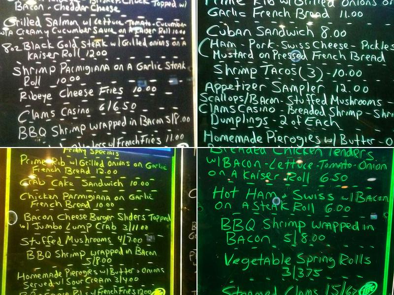 North End Republican Association Menu