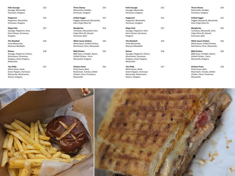 Foltz Family Market / Commission Row Produce Menu