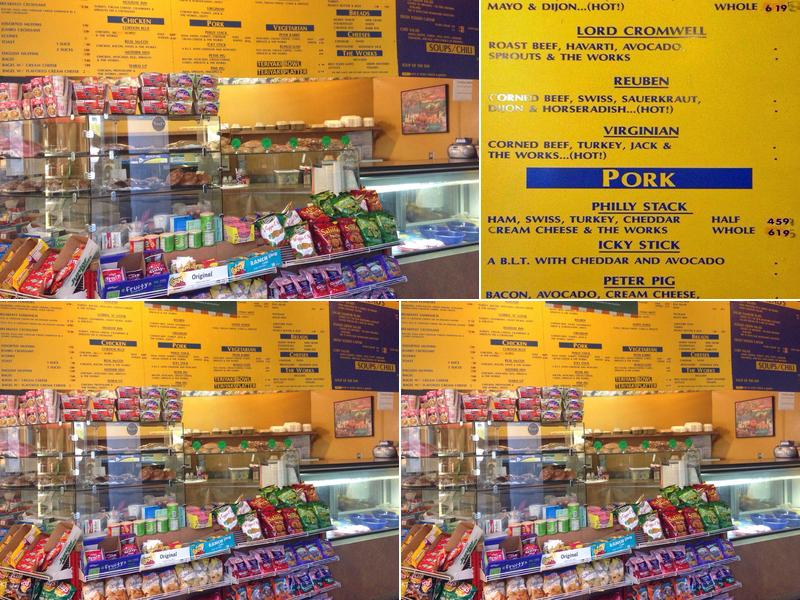 Beba's Delicatessen Menu